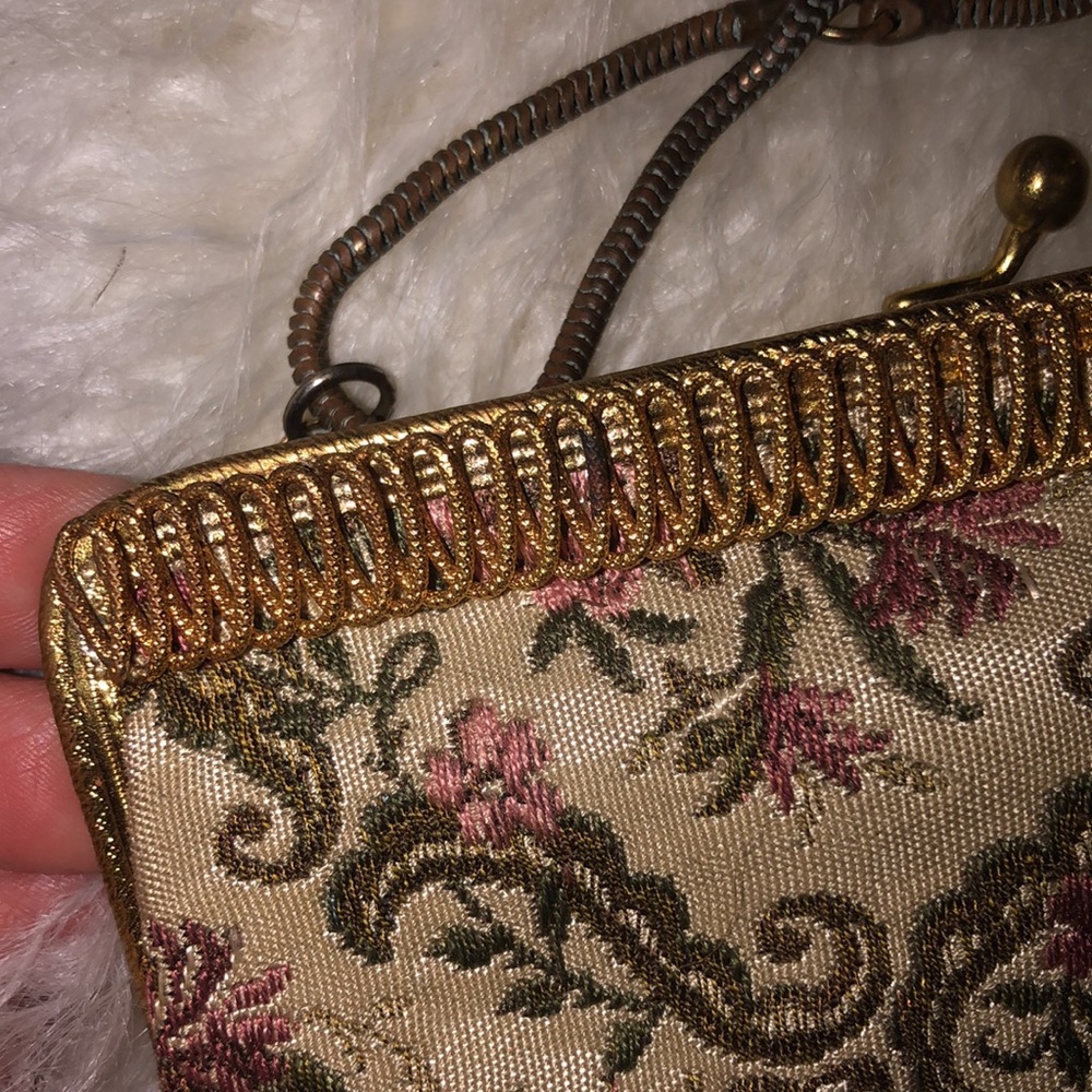 Vintage West Germany Tapestry Purse - Picture 5 of 5